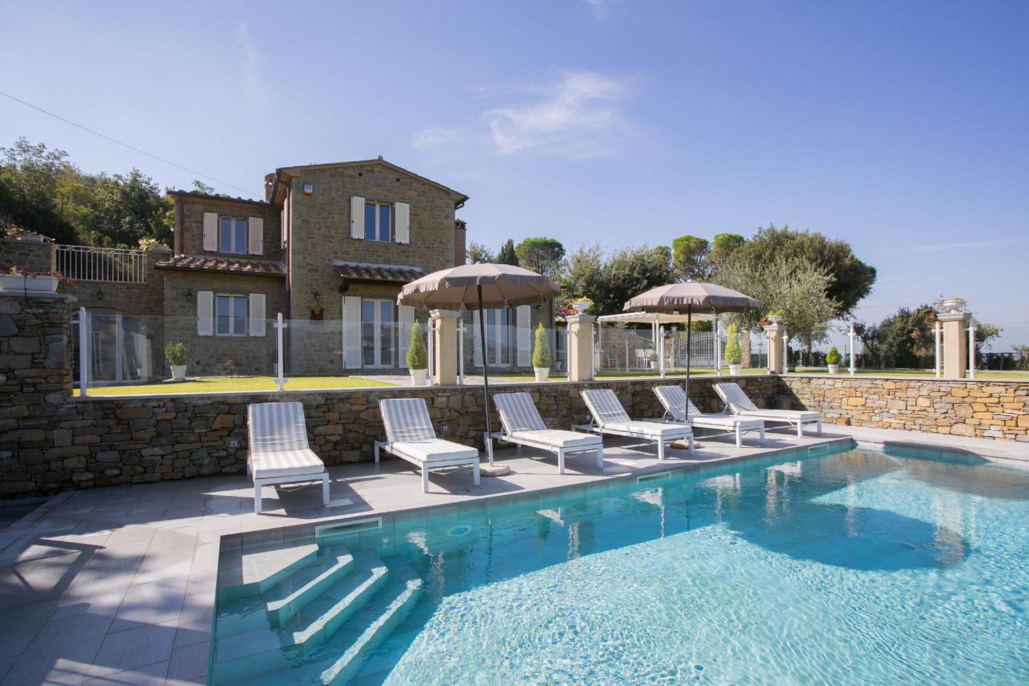 Villa Chiara Cortona Exterior foto