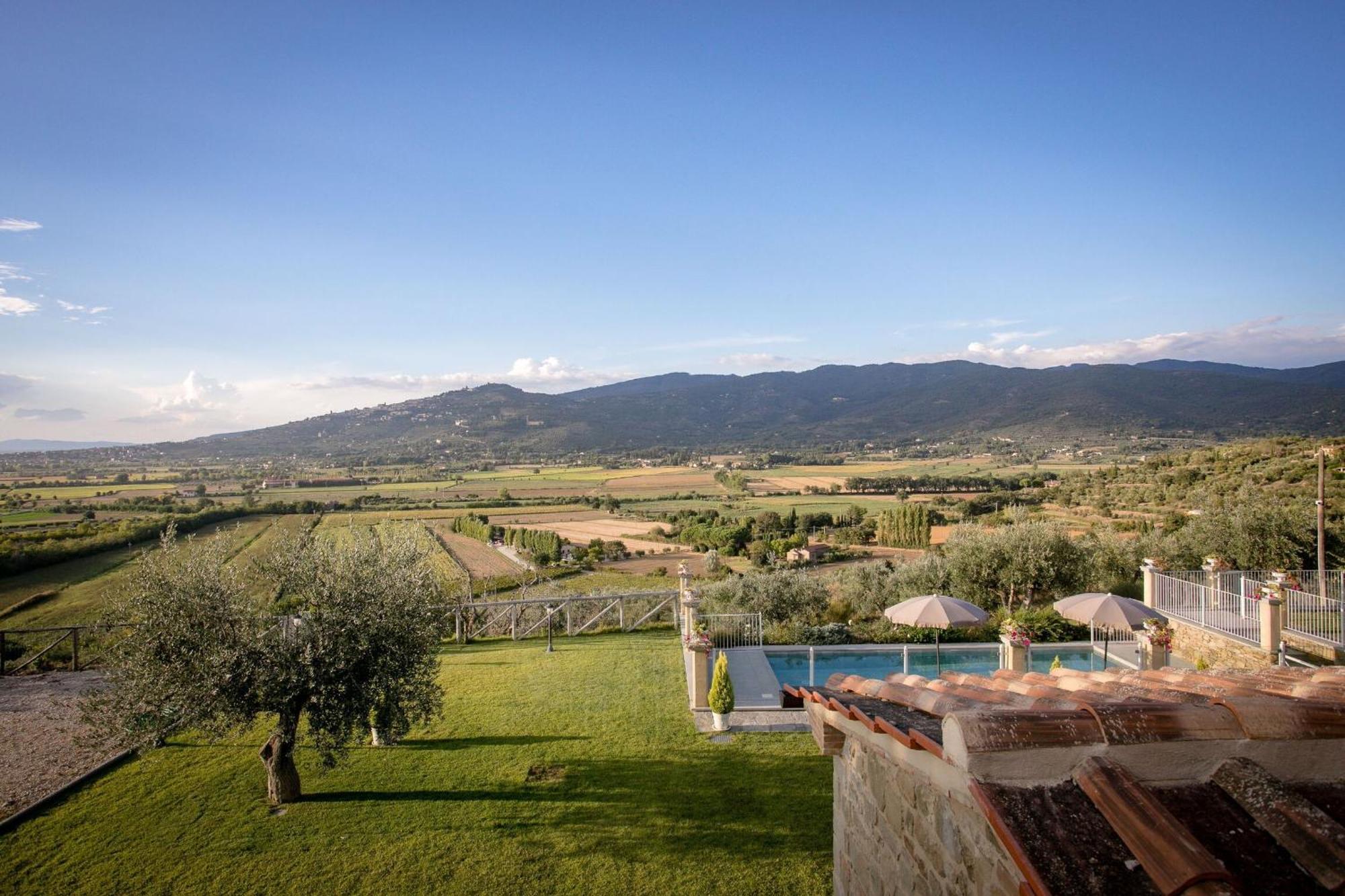 Villa Chiara Cortona Exterior foto