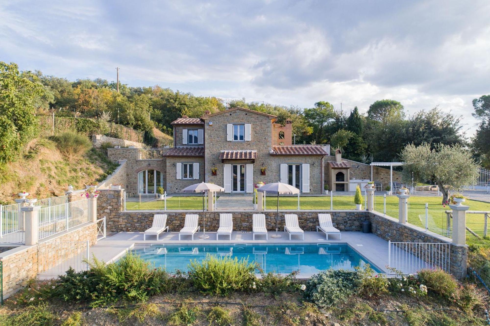 Villa Chiara Cortona Exterior foto